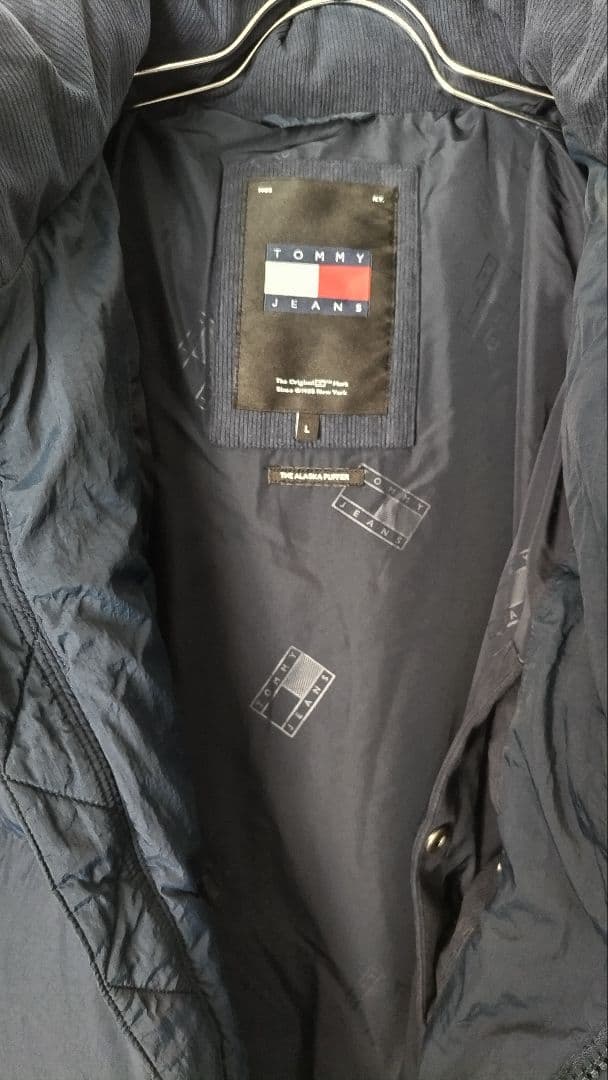 sora☆ JEANS ネイビー ダウンジャケット