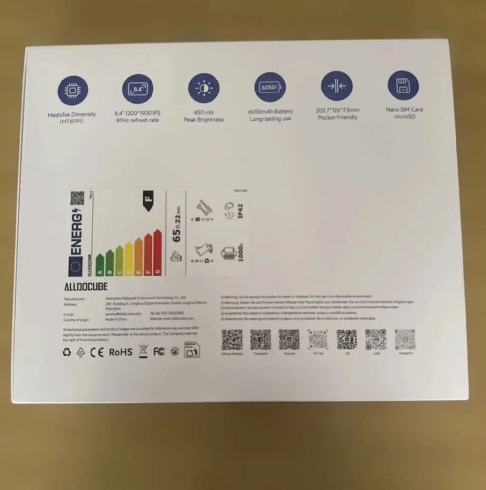 ほぼ未使用品]ALLDOCUBE iPlay 70 mini pro