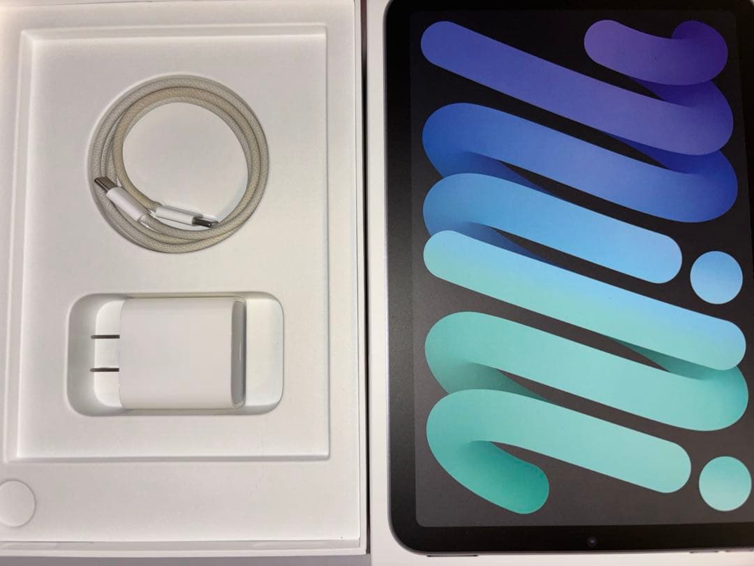 iPad mini 第6世代 64GB スペースグレイ Wi-Fiモデル 美品