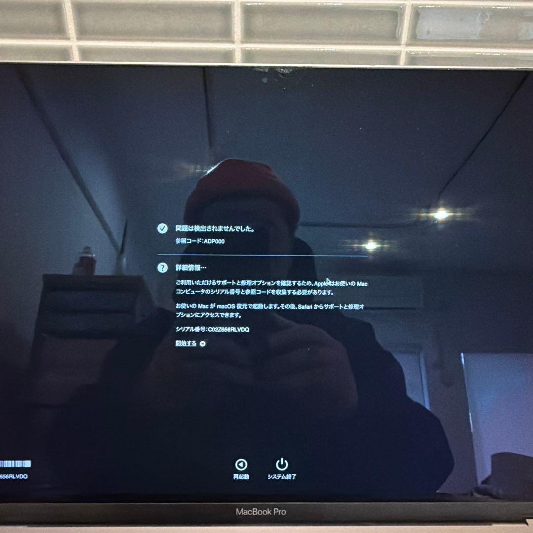 MacBook本体 MacBook Pro (2019) Intel i7 32GB