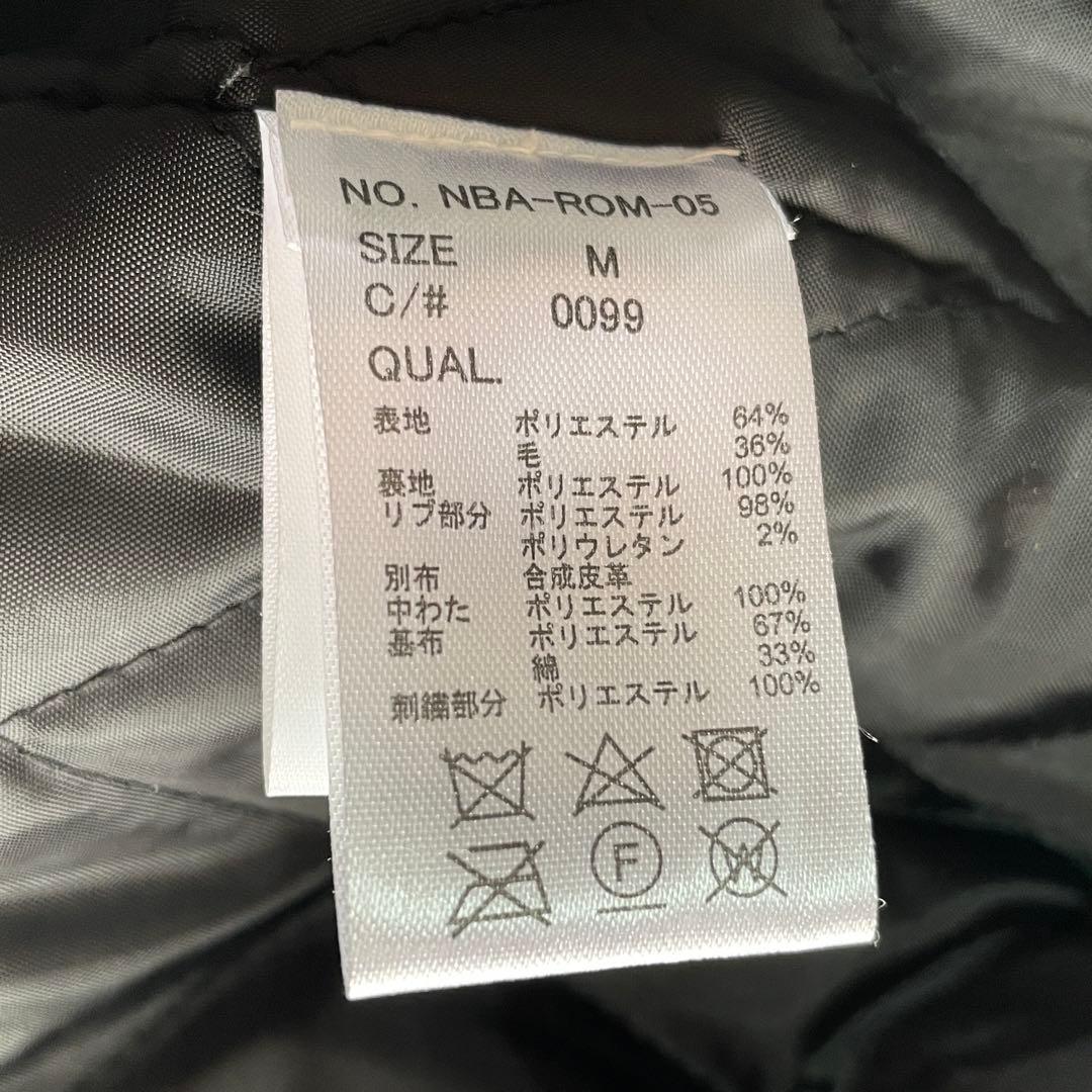 【美品】CHICAGO BULLS スタジャン M ブラック NBA