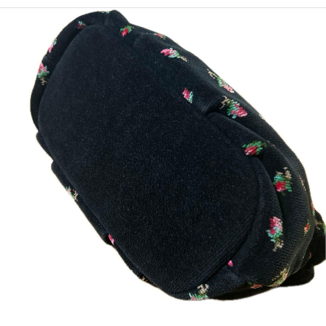 【美品】フェイラー　リアローズバッグ　リボン　シュニール織り