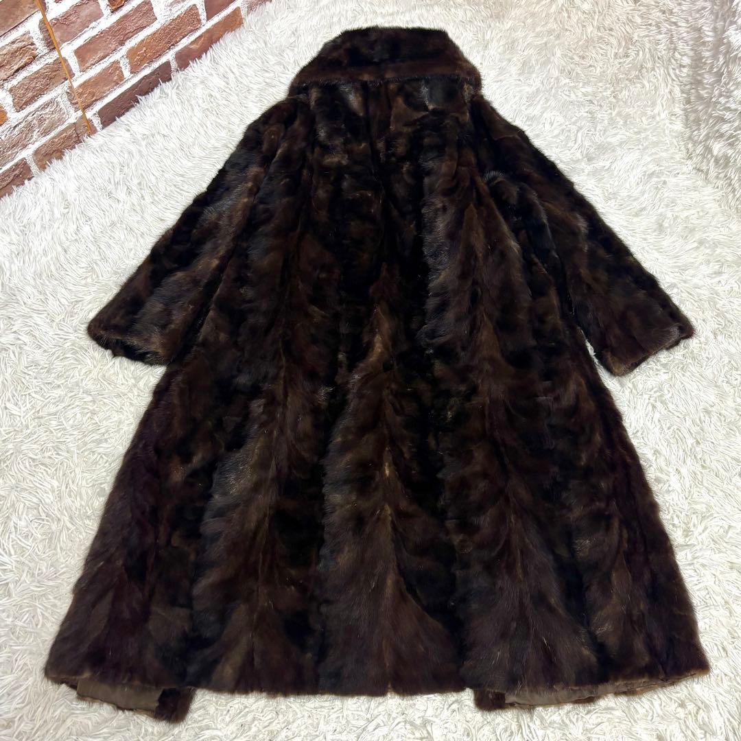 ✨美品✨最高級 REGAL FURS ロングコート リーガルファー ブラウン