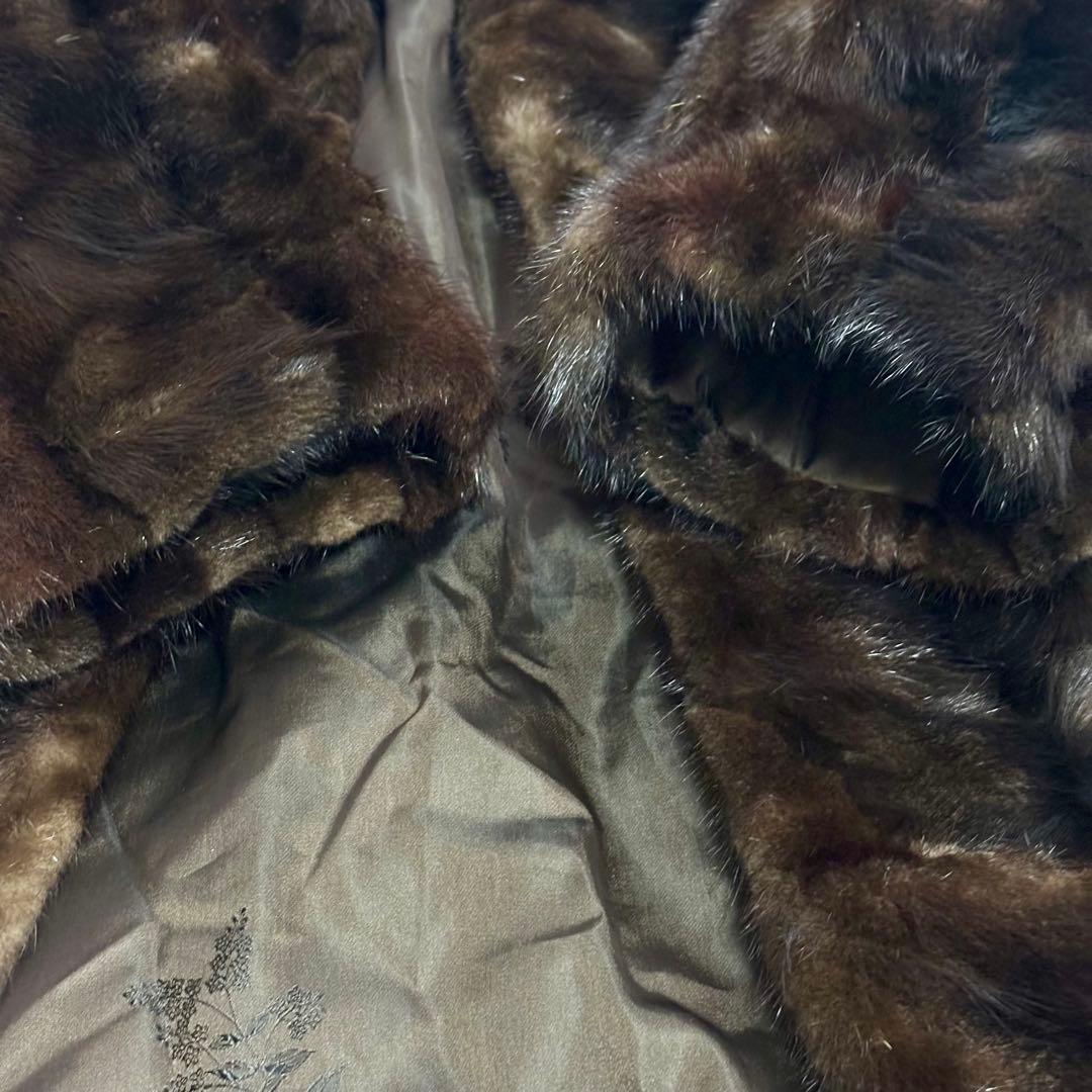 ✨美品✨最高級 REGAL FURS ロングコート リーガルファー ブラウン