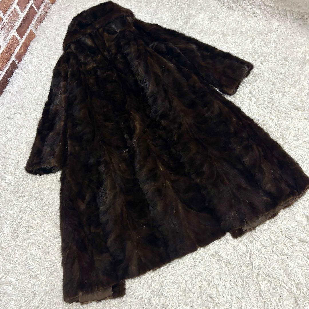 ✨美品✨最高級 REGAL FURS ロングコート リーガルファー ブラウン