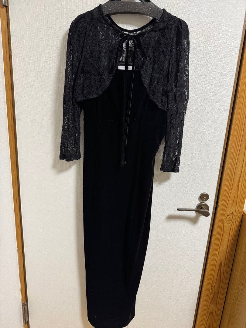 【SALON by Chico限定】レースボレロ付ノースリーブワンピース