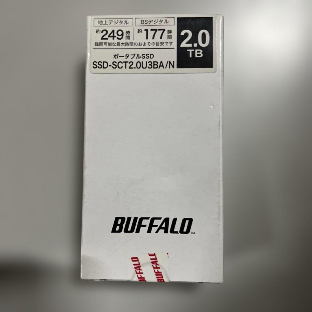 未開封　バッファロー SSD 外付け 2.0TB USB3.2 Gen2