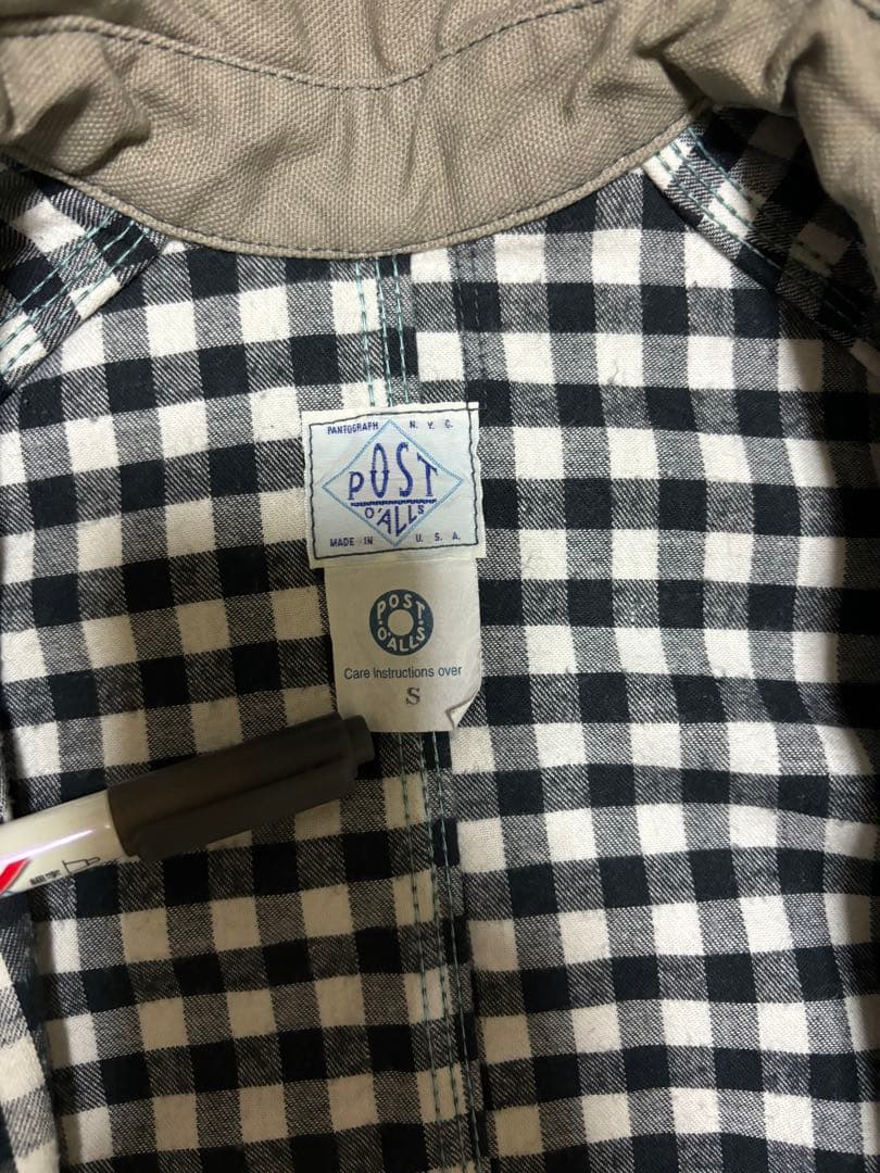 POST O’ALLS メンズ カバーオール アウター ジャケットUSA製