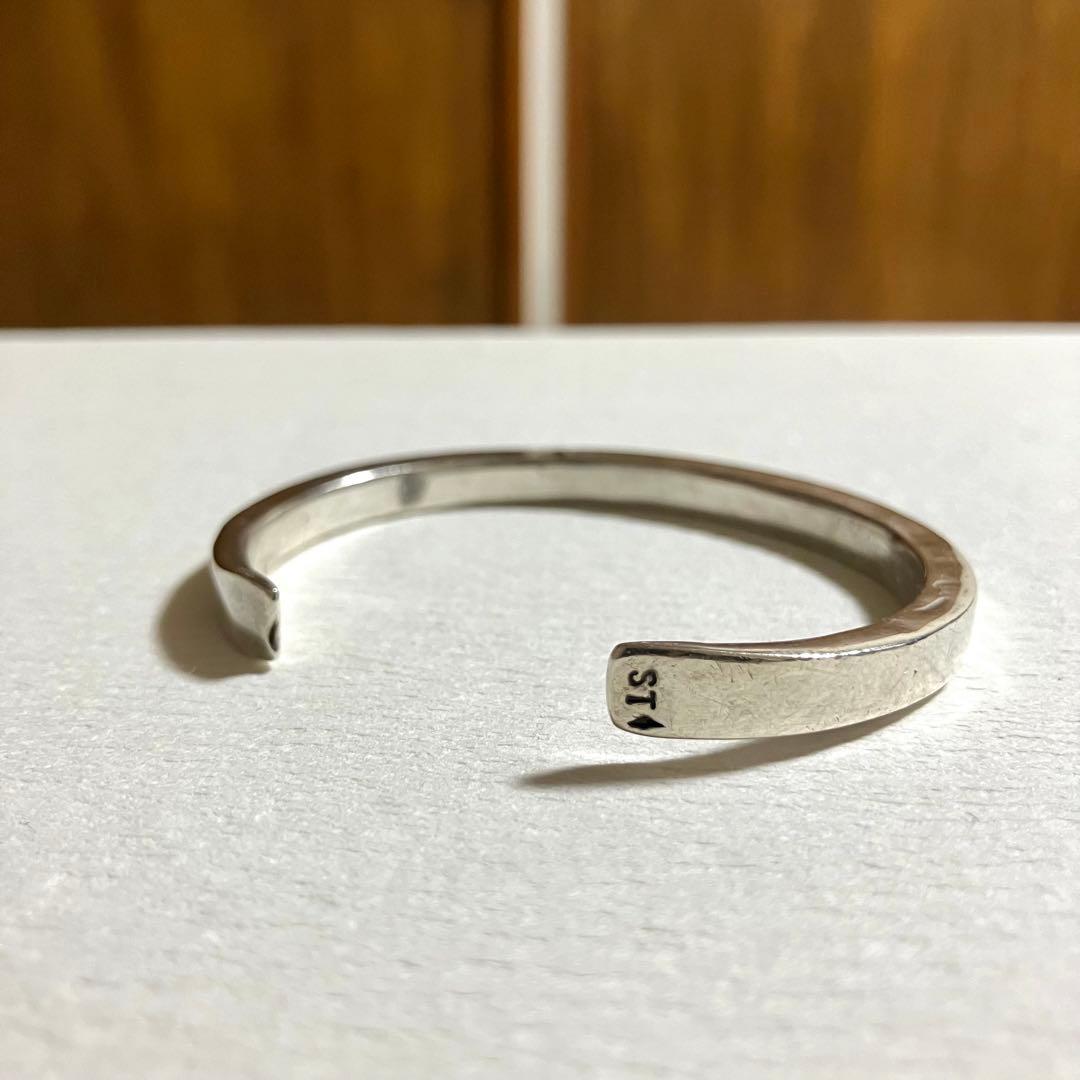 【美品】SERGETHORAVAL バングル「座って空を見上げてごらん」