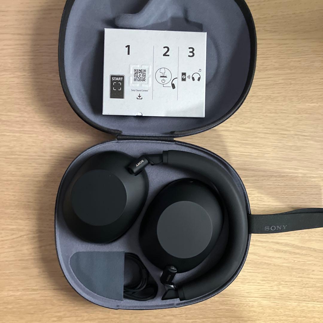 ソニー（SONY） WH-1000XM6 ブラック：ワイヤレスヘッドホン