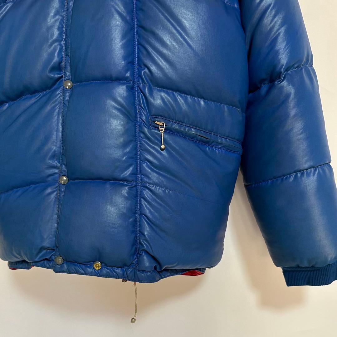 70s フランス製 Himasport ヒマスポーツ ダウンジャケット ブルー