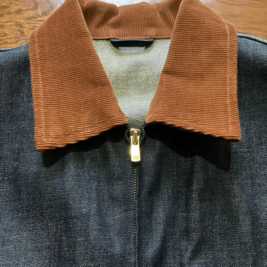 UNITED ARROWS & SONS 衿袖コーデュロイ デニムコート M