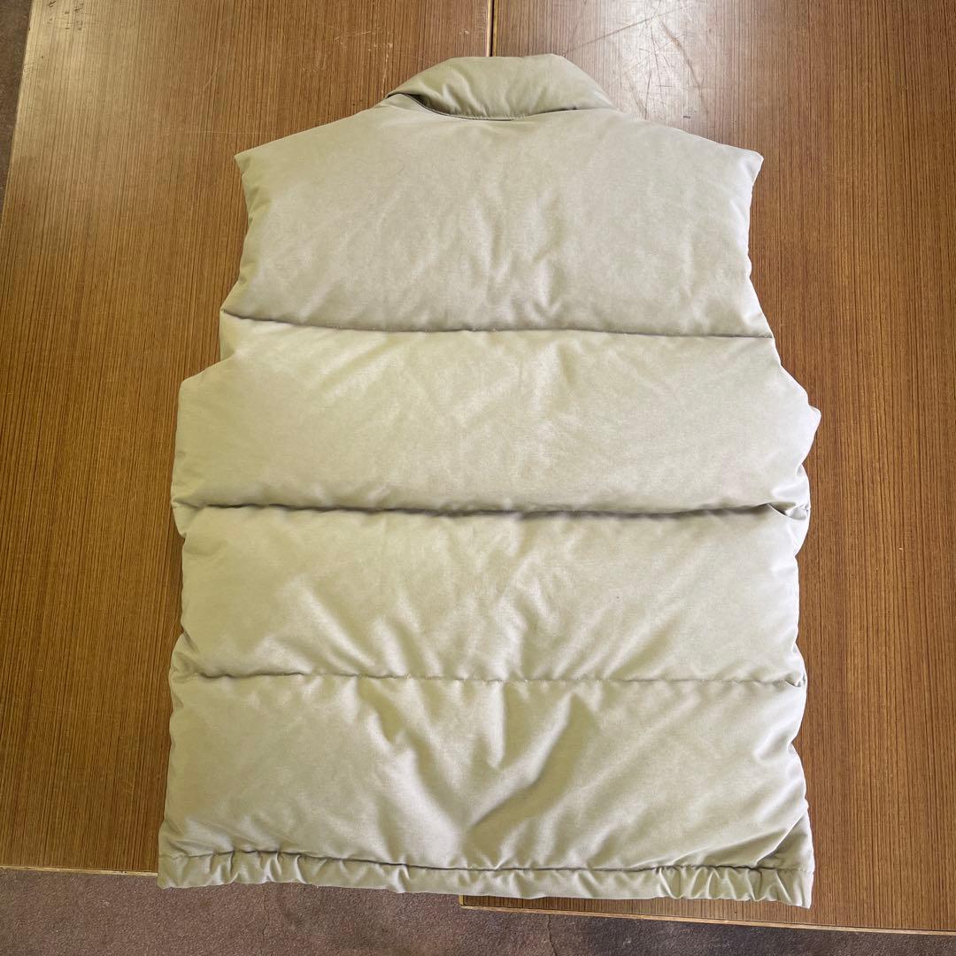 80S M USA THE NORTH FACE ダウンベスト 黒ラッカー