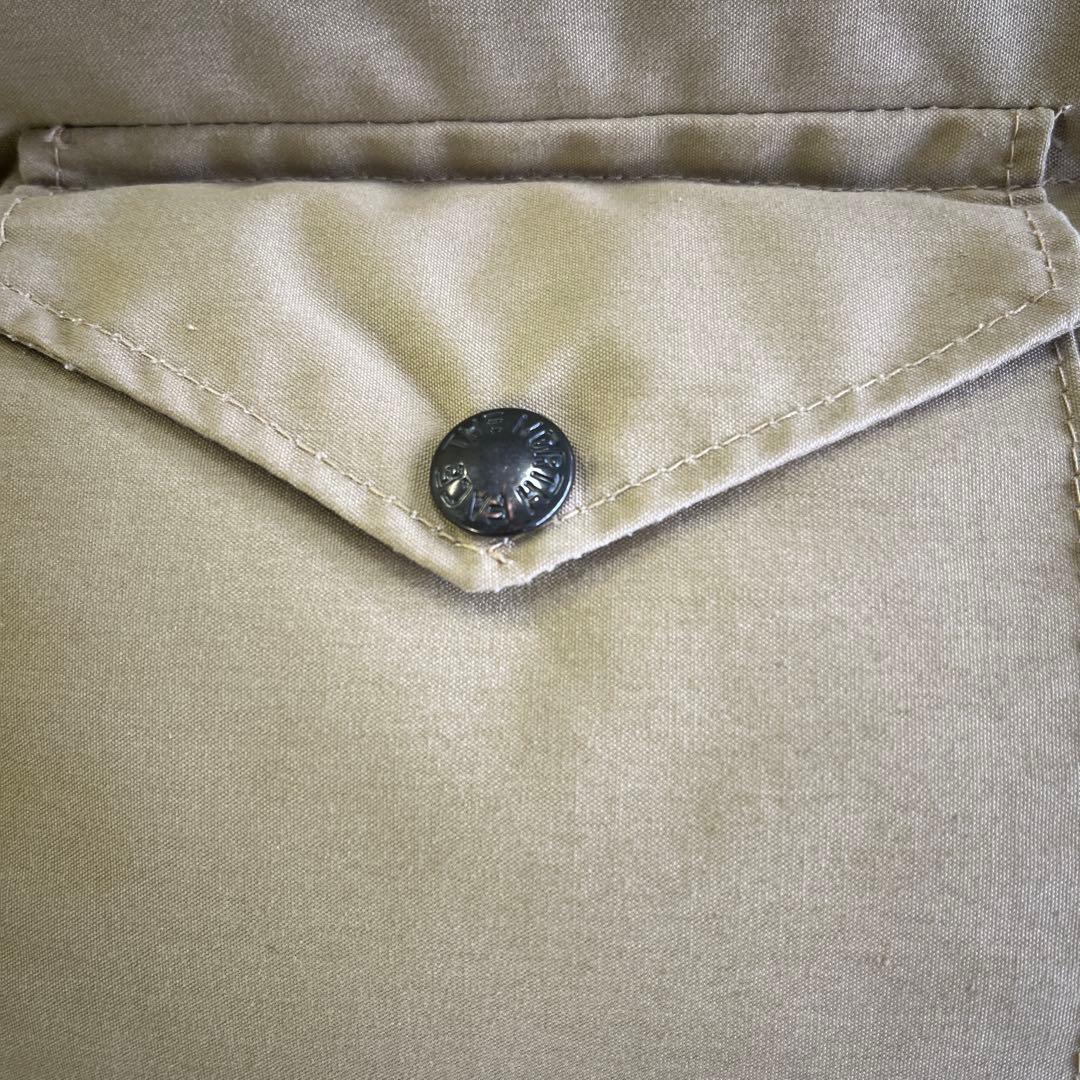 80S M USA THE NORTH FACE ダウンベスト 黒ラッカー