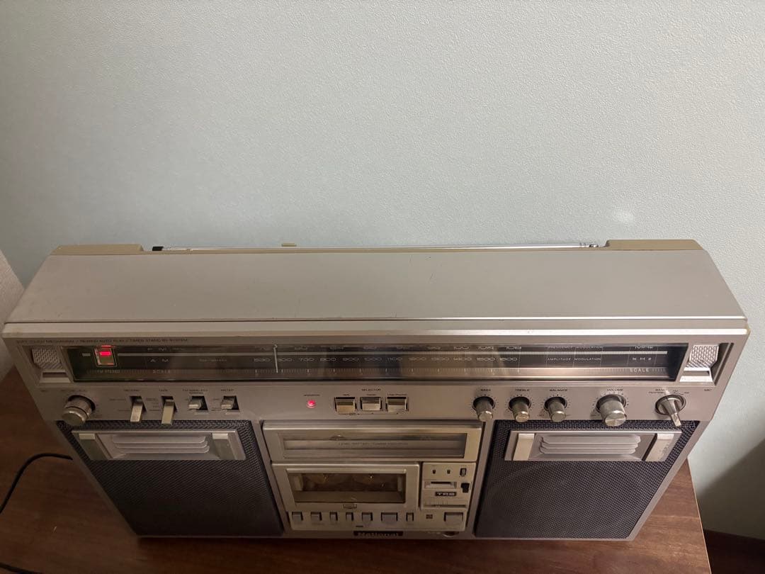 ナショナルラジカセ　RX–5600 動作品　レトロ
