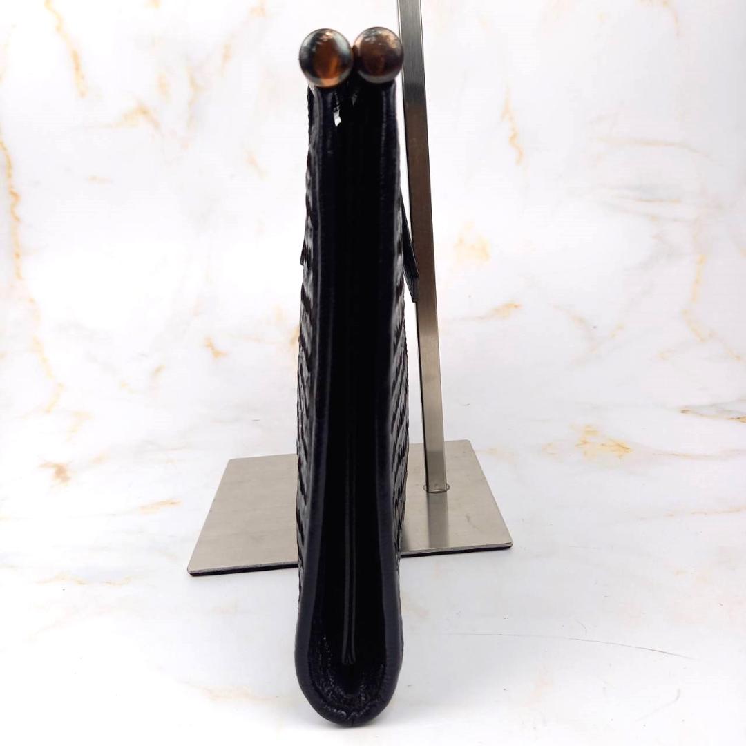 イヴサンローラン　メッシュクラッチバッグ　セカンドバッグ　黒　ヴィンテージ