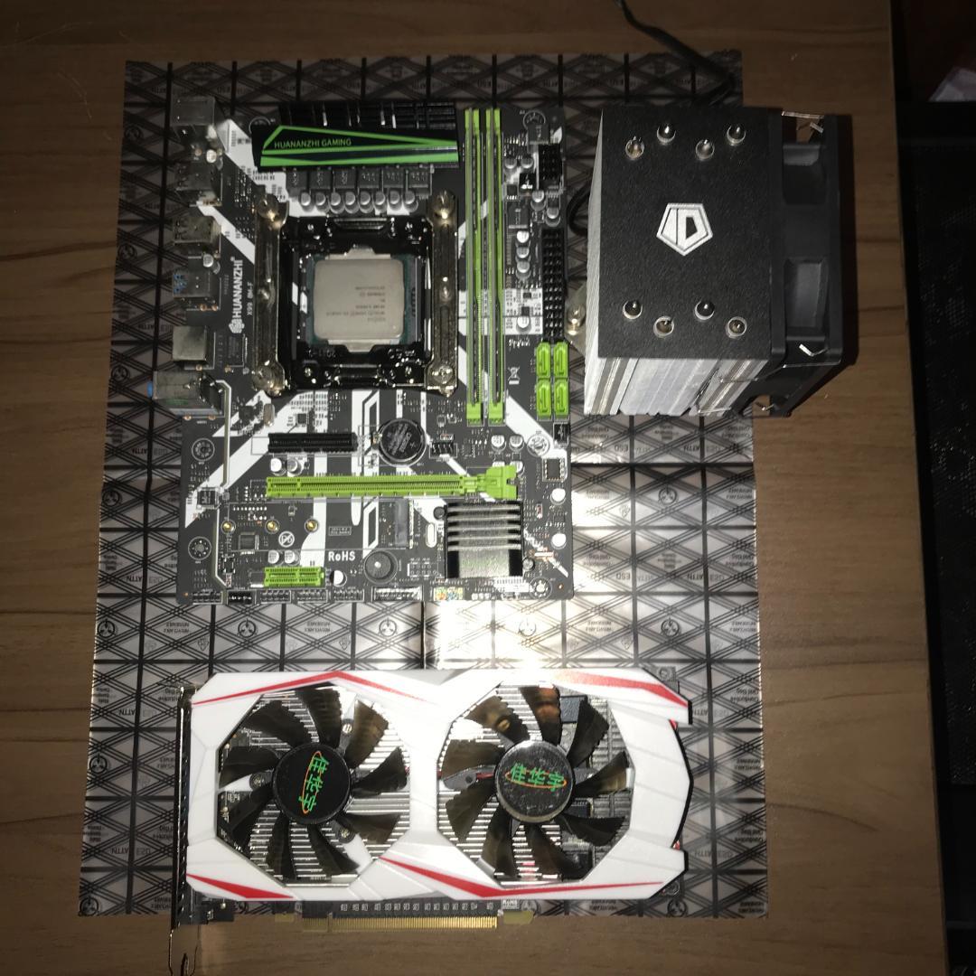 Xeon CPU　マザーボード　16Gメモリ　グラボ750TI　CPUクーラー