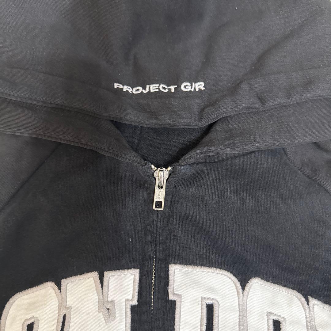 Project GR パーカー　フーディー　ZIPパーカー　サイズ2