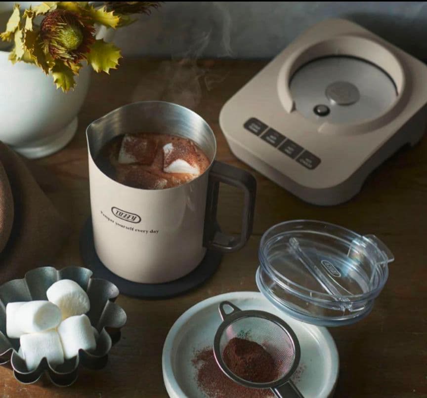 ダイダイ様　新品未使用　Toffy ミルクフォーマーマグ　ミルキーホワイト