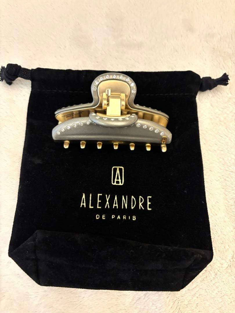 ALEXANDRE DE PARIS ヴァンドーム Mクリップ カーキ