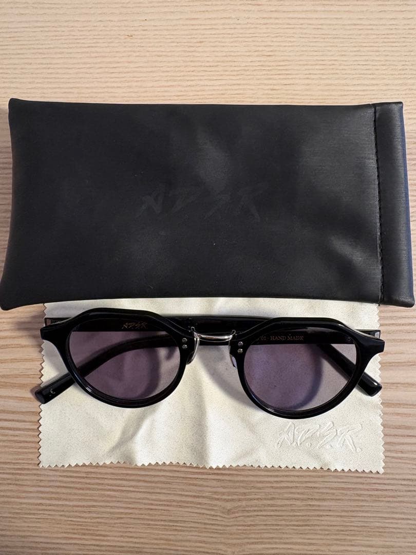 a.d.s.r SATCHMO 01 （ブラック×グレーレンズ）