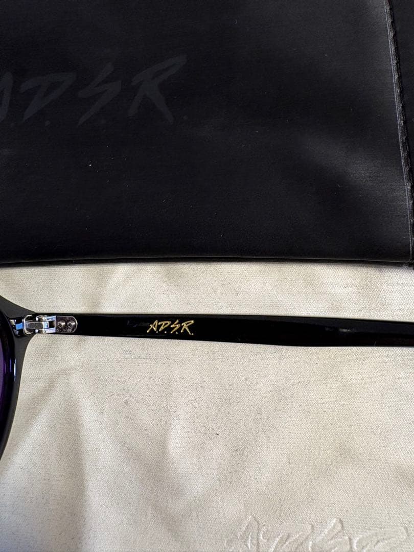 a.d.s.r SATCHMO 01 （ブラック×グレーレンズ）