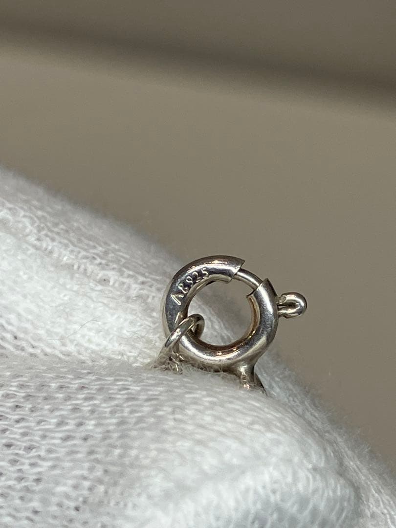 TIFFANY&Co.ティファニーオープンハートネックレス　シルバー 925