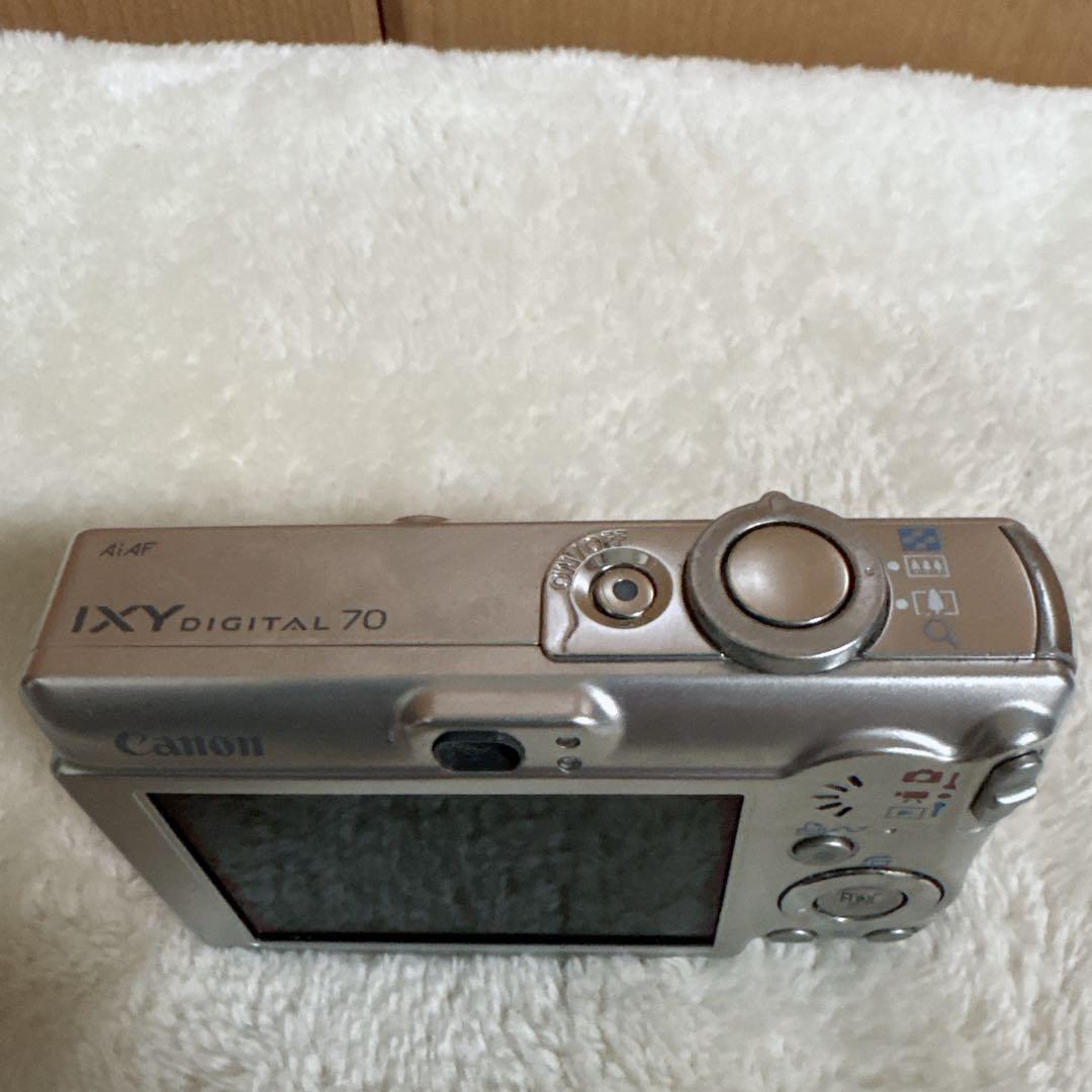 Canon キャノン IXY DIGITAL 70 シルバー　デジタルカメラ