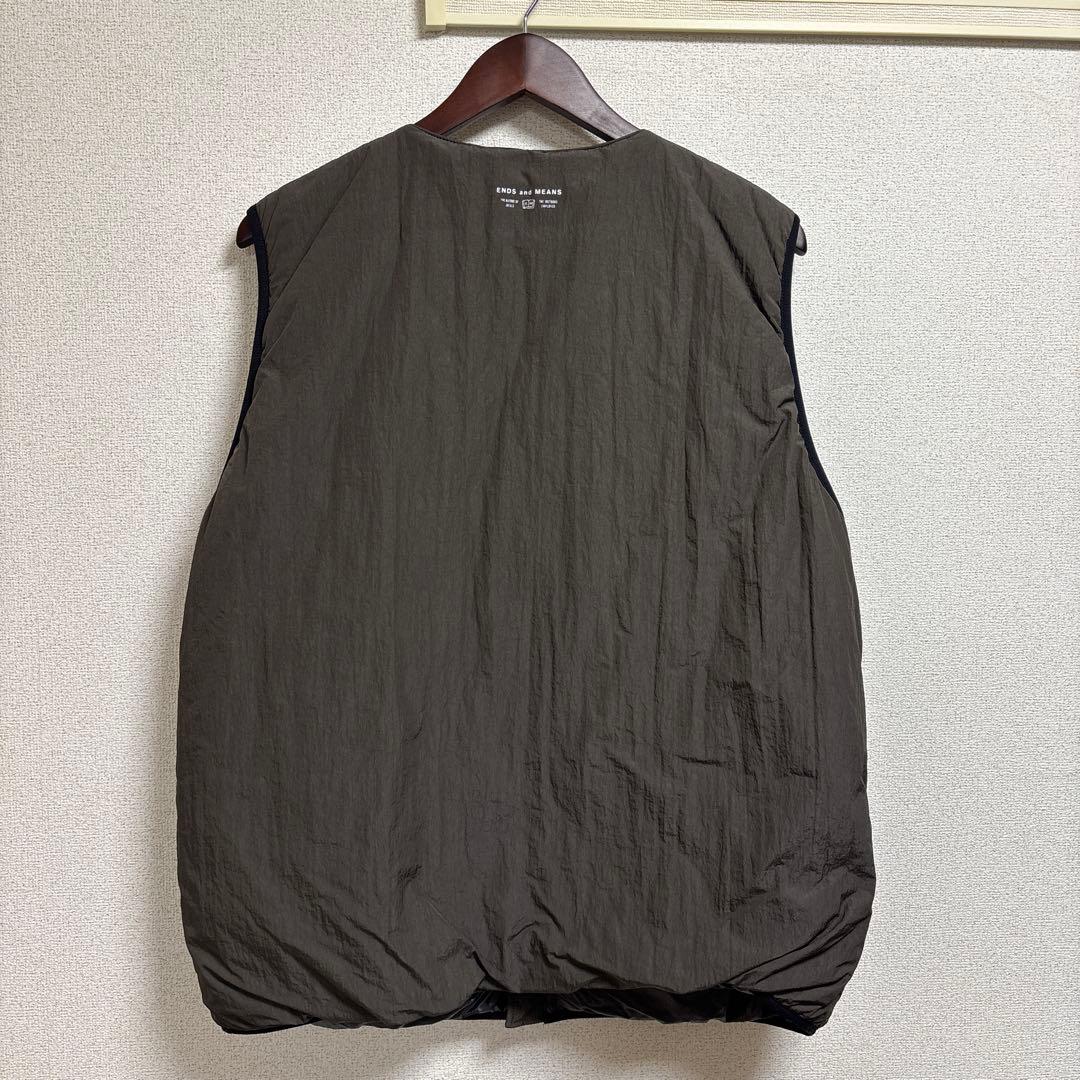 ENDS and MEANS タクティカルパフベスト　アフリカンブラック　XL