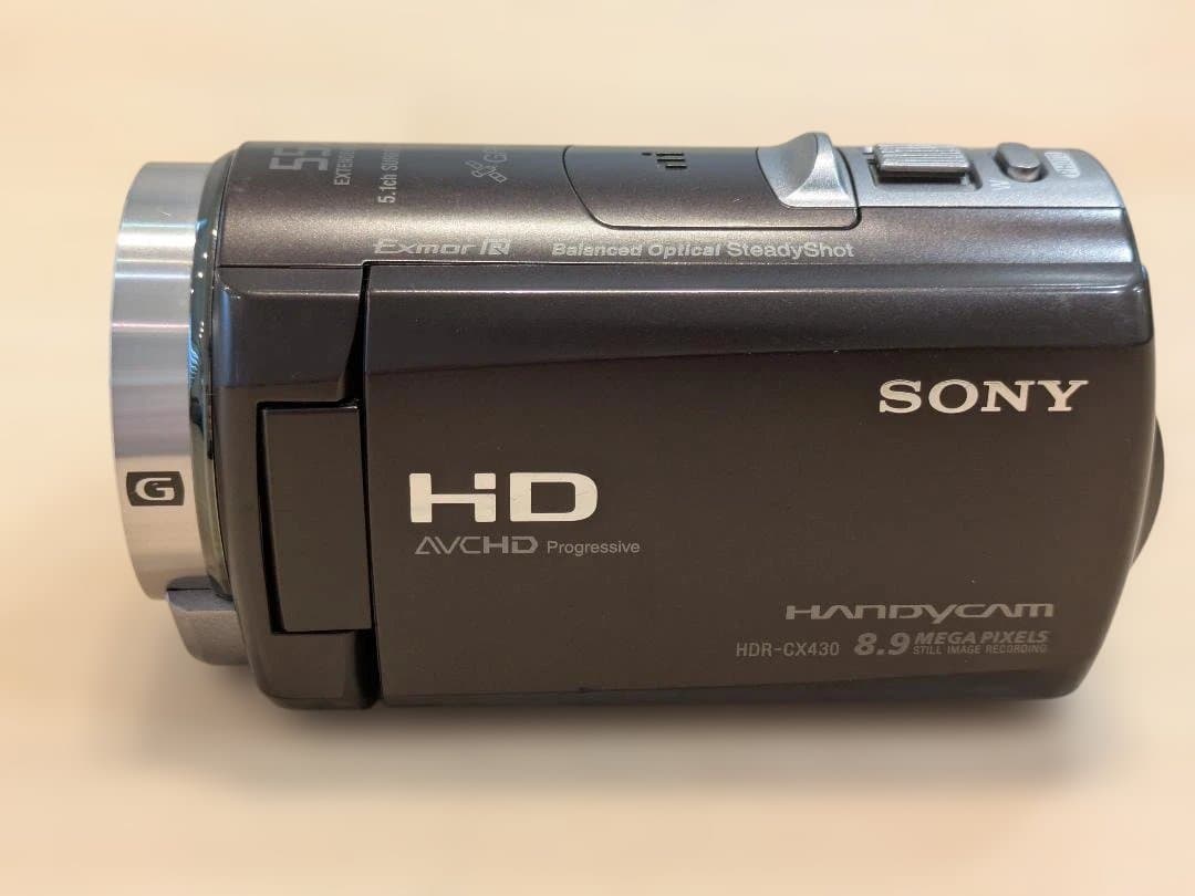 【強力手ブレ補正】SONY HDR-CX430V ビデオカメラ 付属品完備