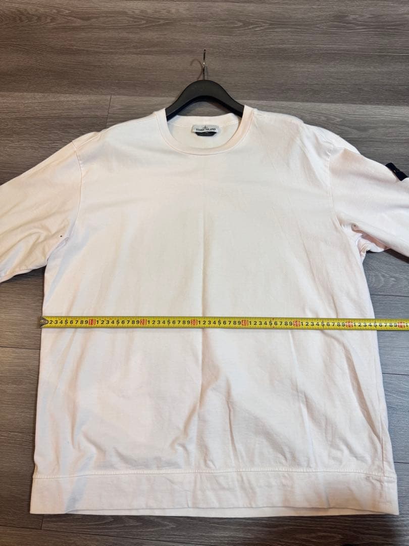 最終値下げストーンアイランドピンク ロングスリーブ Tシャツ