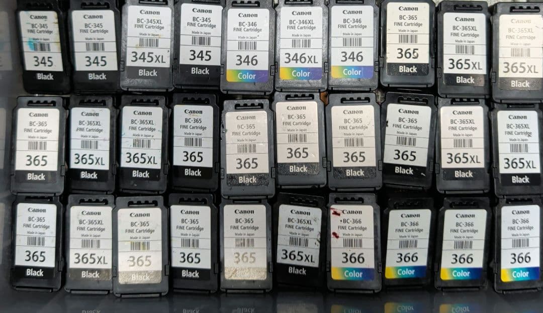 キャノン　状態良好　使用済みインクカートリッジ　純正品200個