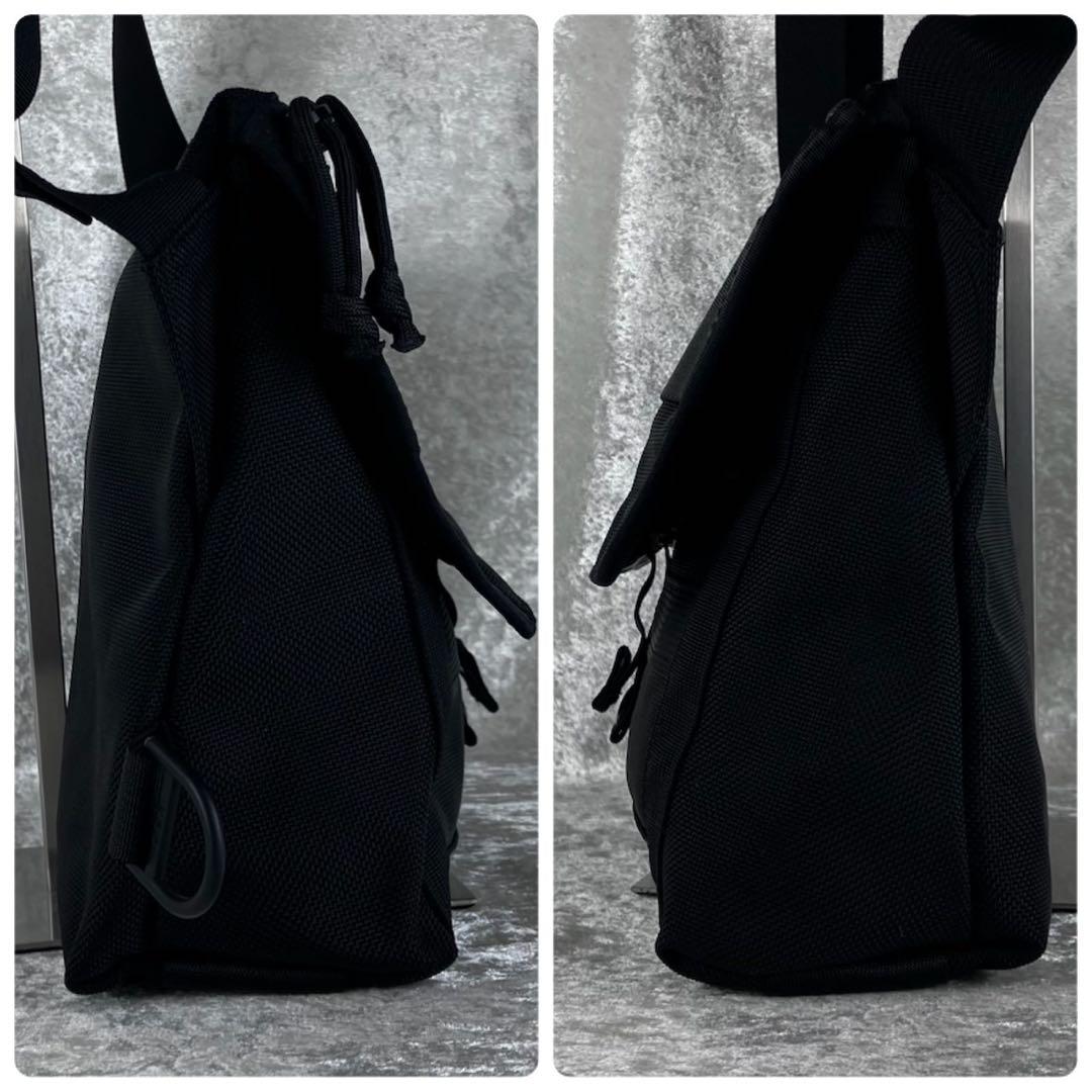 極美品 ブリーフィング ビームス別注 フリート メッセンジャーバッグ ブラック