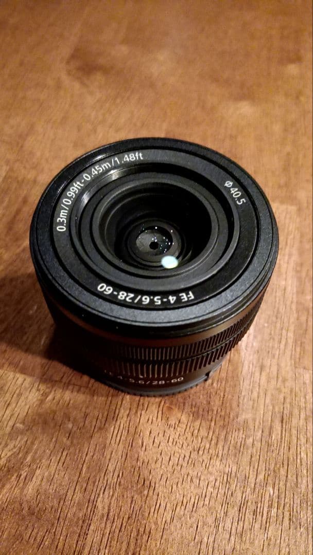 SONY FE 28-60mm f/4-5.6 レンズ