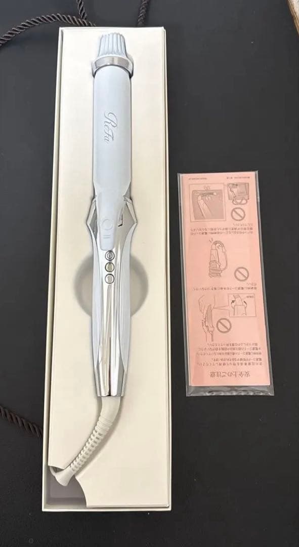 美品　箱付　ReFa カールヘアアイロン ホワイト