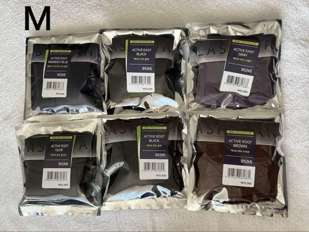 6枚セット LASHEVAN プレミアム ボクサーパンツ Ｍサイズ