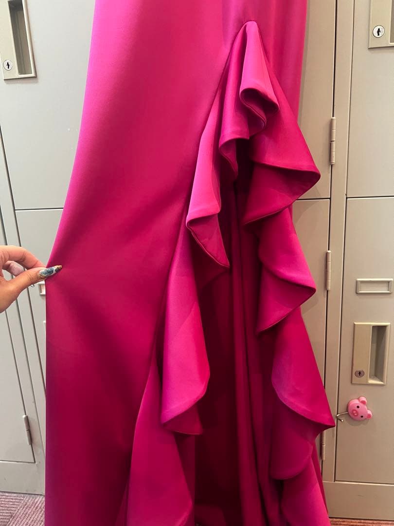 マーメイドドレス ￼、キャパドレス￼、ピンク バースデードレス