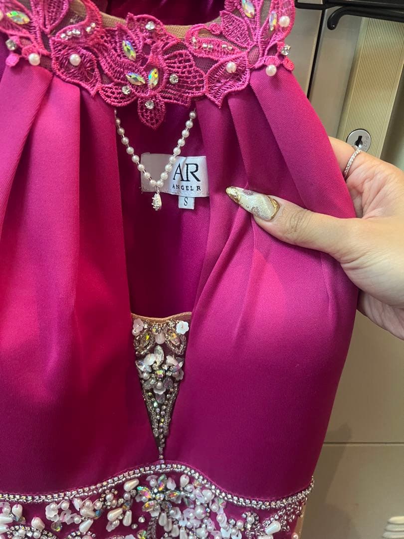 マーメイドドレス ￼、キャパドレス￼、ピンク バースデードレス