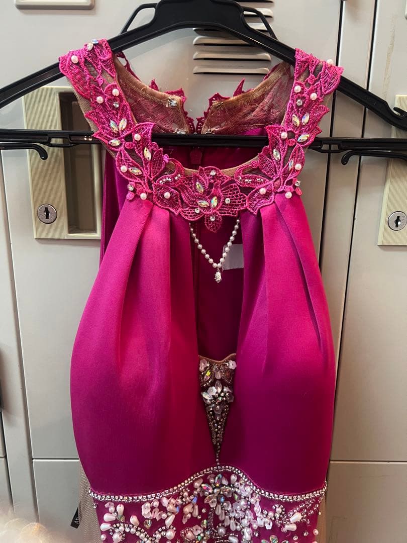 マーメイドドレス ￼、キャパドレス￼、ピンク バースデードレス