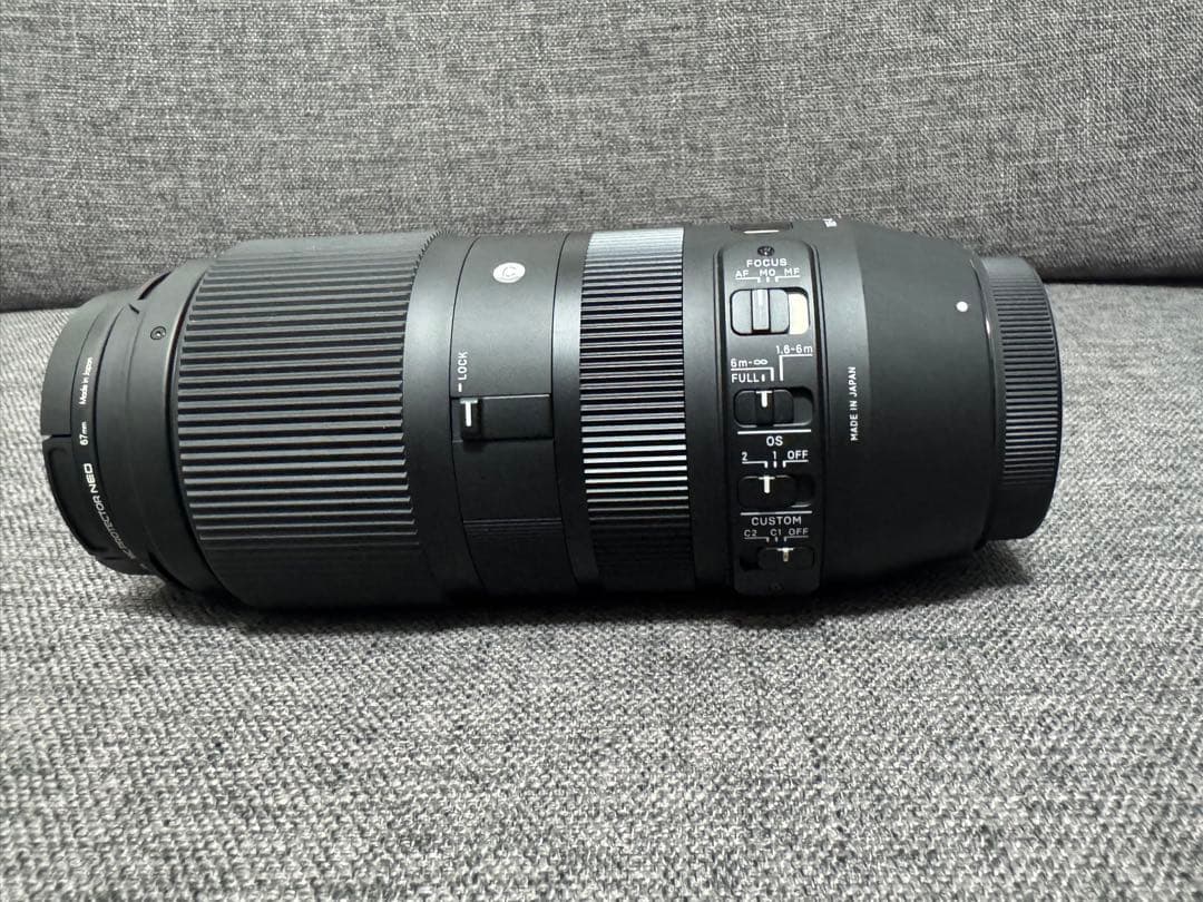 SIGMA 100-400mm F5-6.3 DG OS HSMレンズ　キャノン