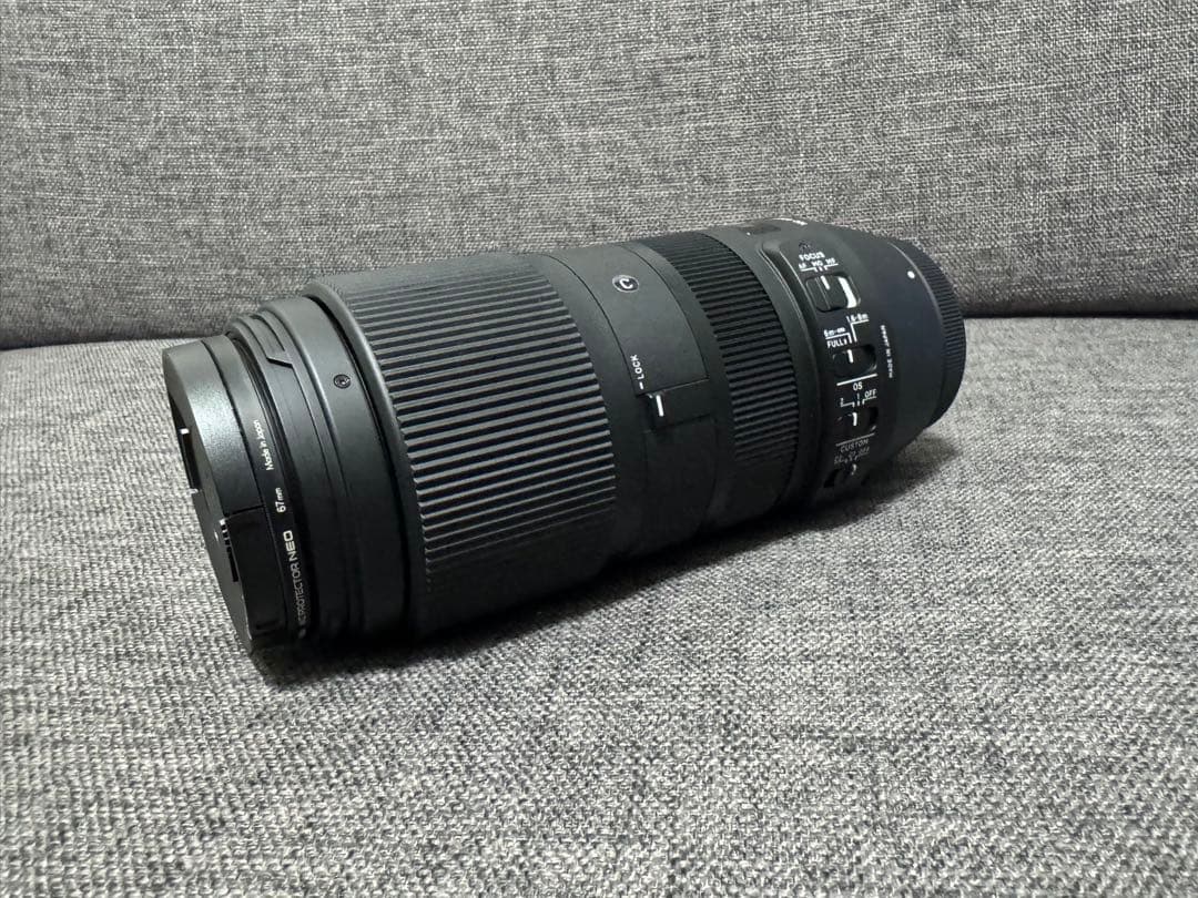 SIGMA 100-400mm F5-6.3 DG OS HSMレンズ　キャノン