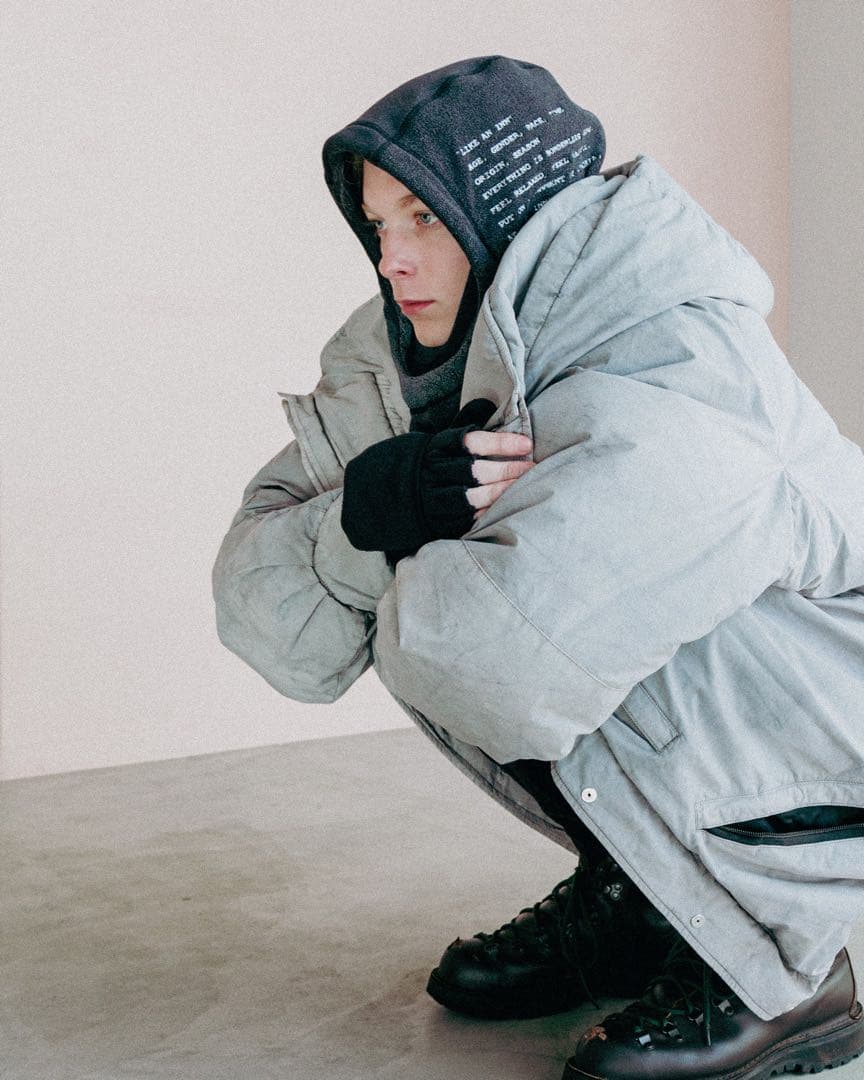 INNAT WILDTHINGS コラボダウン　グレー