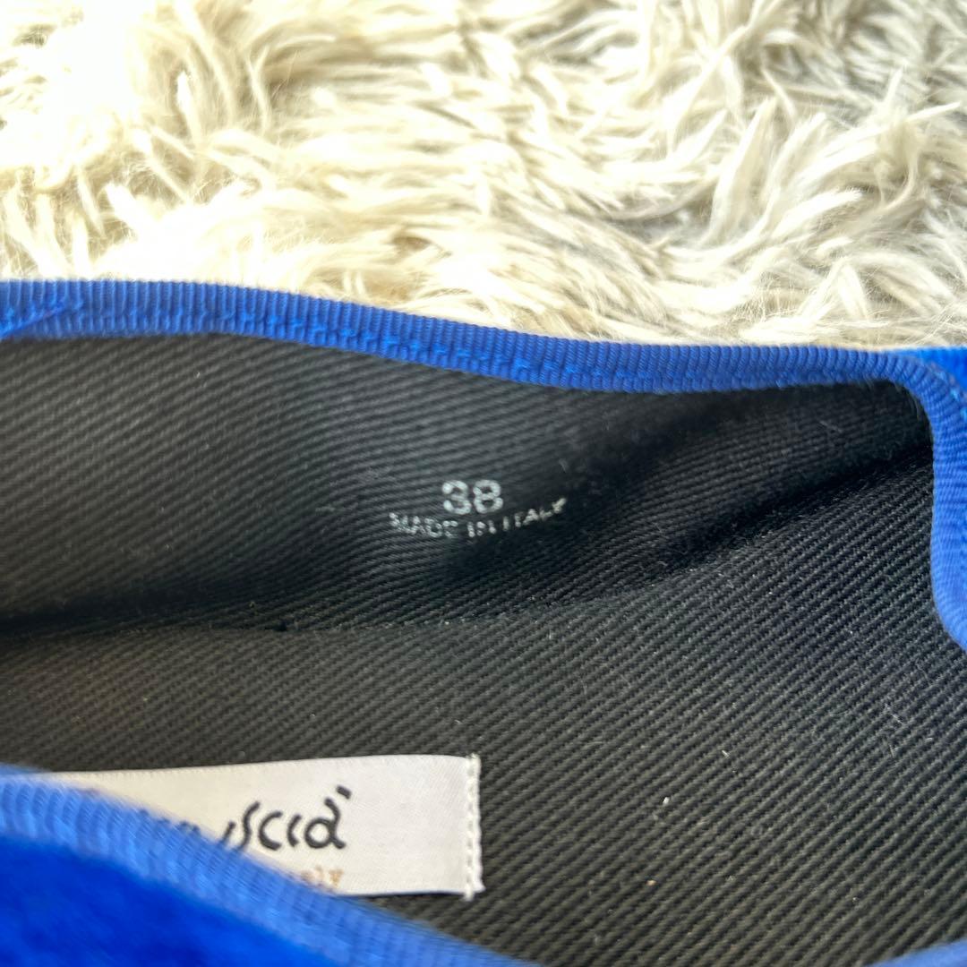 【未使用品】Sciuscià / シューシャ TRAGARA ブルー 38サイズ
