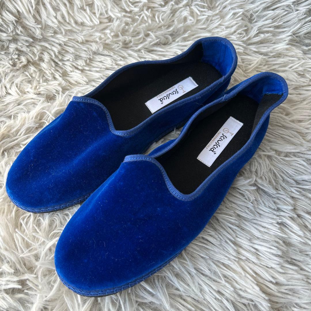 【未使用品】Sciuscià / シューシャ TRAGARA ブルー 38サイズ