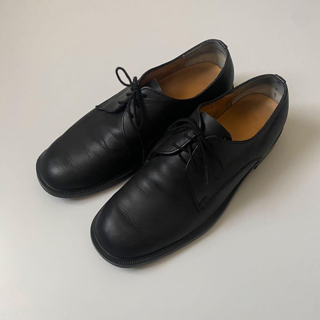 90-00s ドイツ軍 レザーオフィサーシューズ German Military