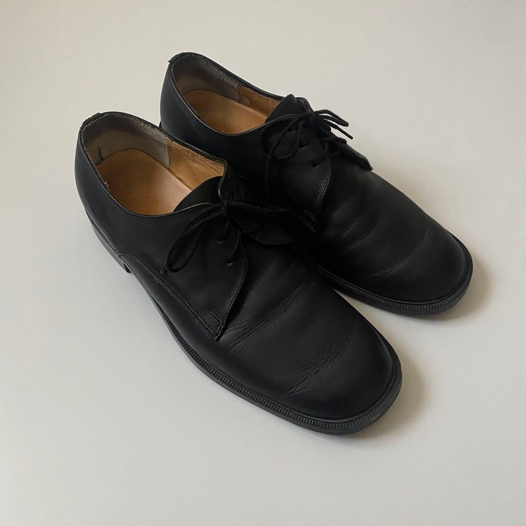 90-00s ドイツ軍 レザーオフィサーシューズ German Military