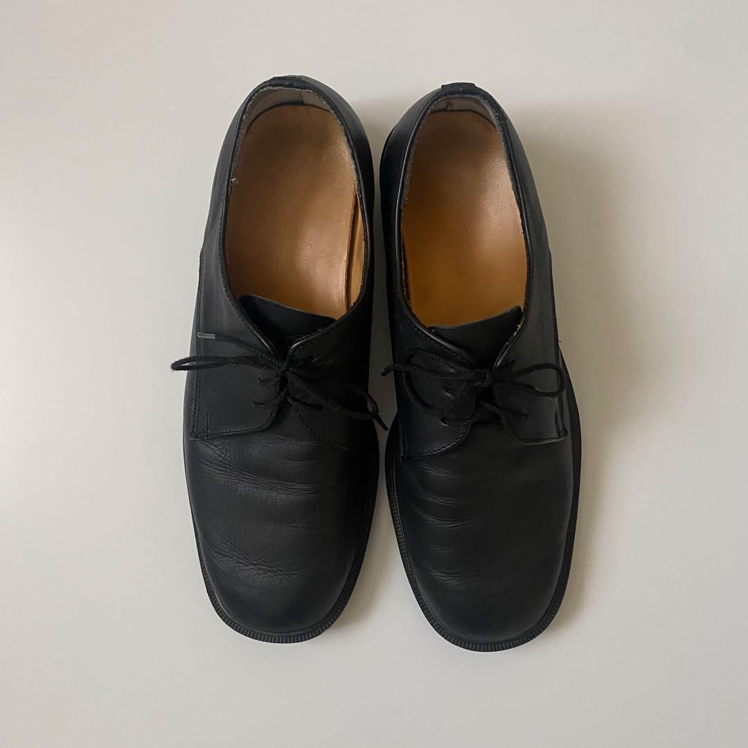 90-00s ドイツ軍 レザーオフィサーシューズ German Military