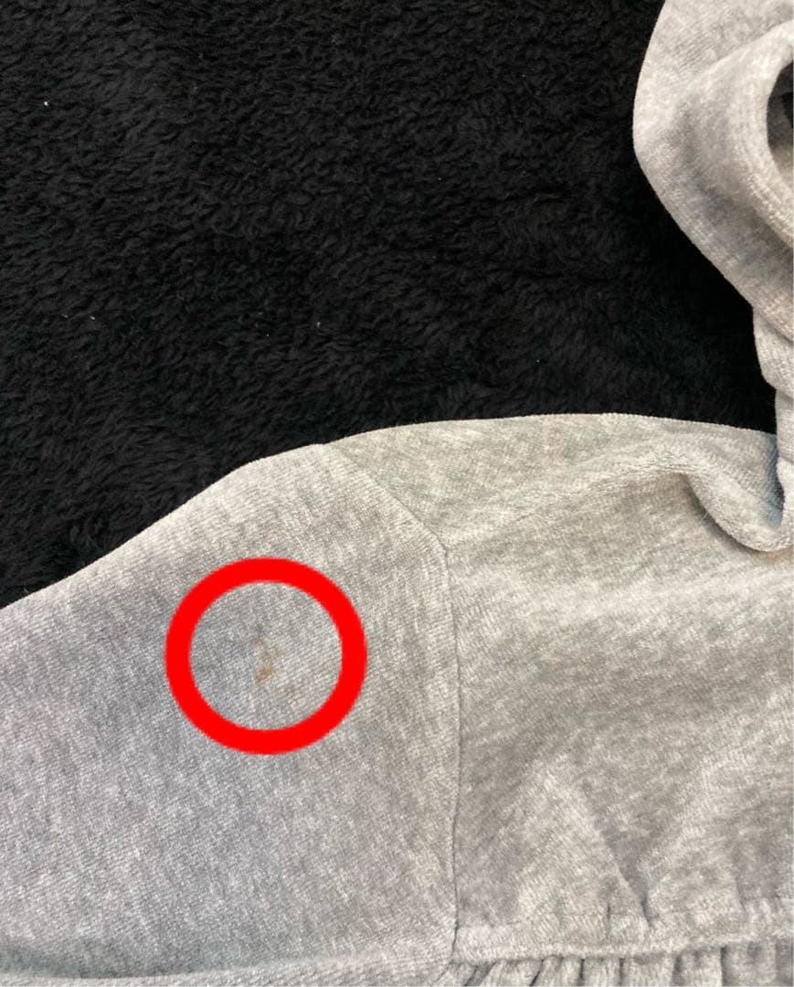 MONCLER モンクレール ジップアップ パーカー グレー レディース XS