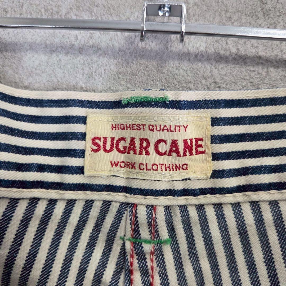 希少 SUGAR CANE Hickory double knee denim