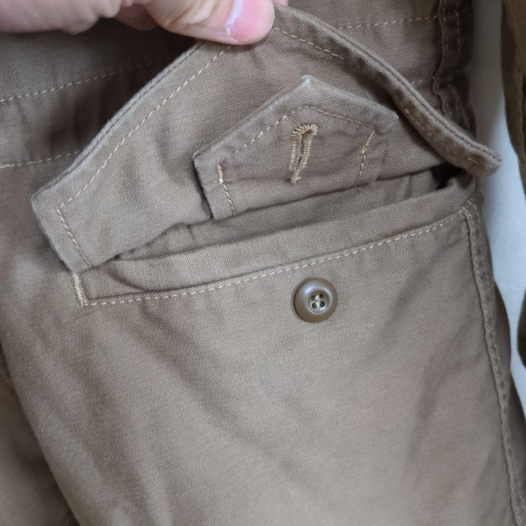 alpha m-43 フィールドジャケット　エー・アンド・ティ製　m-65 開襟